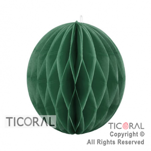 ADORNO R227 REDONDO VERDE MEDIANO 18 CM x 1